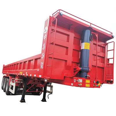 Καλύτερο 57CBM ATV Tipping Trailer από την CIMC με 13TON άξονα FUWA και 12R22.5 ελαστικά