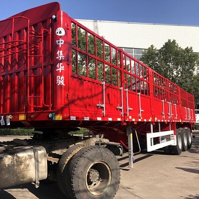 Ηγετικό JUNLONG L400 3 άξονας 40 τόνων φράχτη ημι-ριμπάουλ για βαριές εφαρμογές