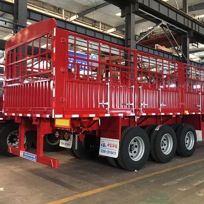 Ηγετικό JUNLONG L400 3 άξονας 40 τόνων φράχτη ημι-ριμπάουλ για βαριές εφαρμογές