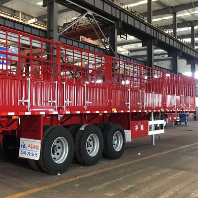 Ηγετικό JUNLONG L400 3 άξονας 40 τόνων φράχτη ημι-ριμπάουλ για βαριές εφαρμογές