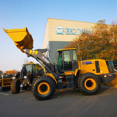 6500kg λειτουργικό βάρος LW600KN φορτιστή τροχών με πάνω υδραυλικό κύλινδρο και κουβά πυραύλου