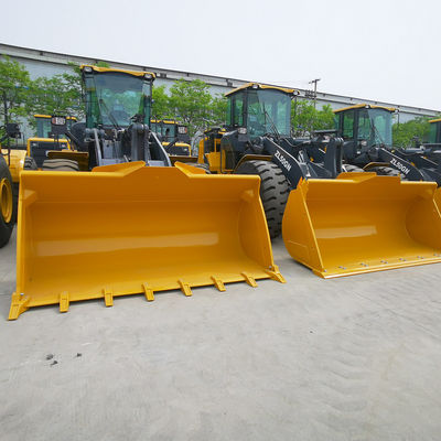 6500kg λειτουργικό βάρος LW600KN φορτιστή τροχών με πάνω υδραυλικό κύλινδρο και κουβά πυραύλου