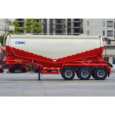 Ανθεκτικό CIMC HUAJUN 40CBM Σίμεντο Σίμεντο Τανκ Φορέα 3 Άξονες Τανκ Τραμ