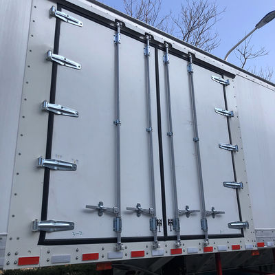 JOST Landing Gear Van Type Trailer Box Trailer 70CBM Semi Trailer για πελάτες B2B