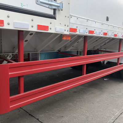 JOST Landing Gear Van Type Trailer Box Trailer 70CBM Semi Trailer για πελάτες B2B