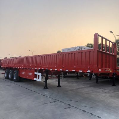 CIMC HUAJUN 2021Νέο ημιπροσελήνιο μεταφοράς φορτίου 3 αξόνων για φορτηγά χωρητικότητας 60 τόνων