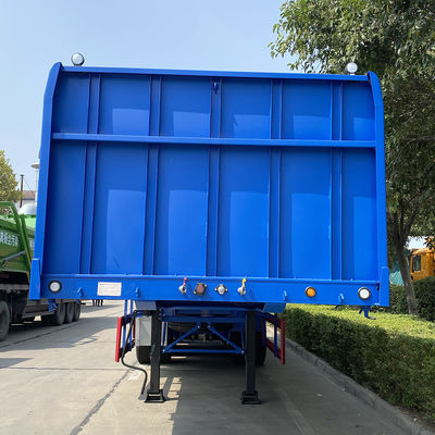 Καυτό 4 άξονες Flatbed Semi-Relayer με 1000mm Sidewall Max Πληροφοριακό φορτίο 60T 12.00R20 ελαστικό
